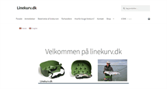 Desktop Screenshot of linekurv.dk