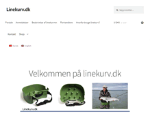 Tablet Screenshot of linekurv.dk